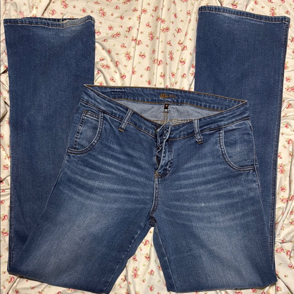 KUT bootleg jeans size 8